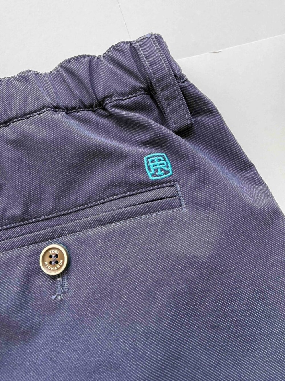 TORI RICHARD R & R Shorts Men's Size 40 Navy - Picture 11 of 11